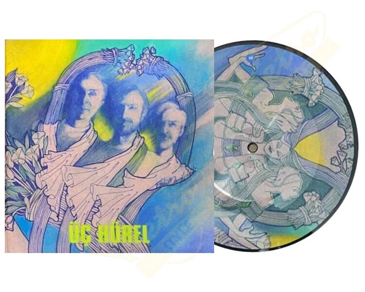 3 Hürel - Seri Numaralı 45lik Picture Disc Plak