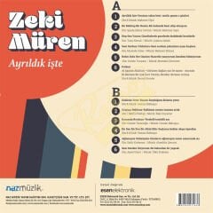 Zeki Müren - Ayrıldık İşte Plak