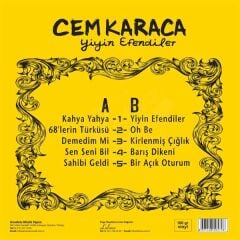 Cem Karaca - Yiyin Efendiler Renkli Plak