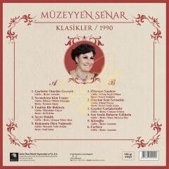 Müzeyyen Senar - Klasikler 1990 Plak