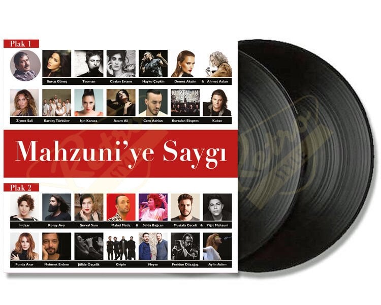 Mahzuni'ye Saygı - Çeşitli Sanatçılar (2LP) Plak