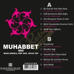 Muhabbet 4 - Arif Sağ/ Musa Eroğlu/ Yavuz Top Plak