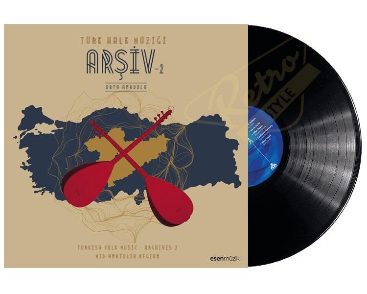 Orta Anadolu - Arşiv 2 Enstrümantal  Plak