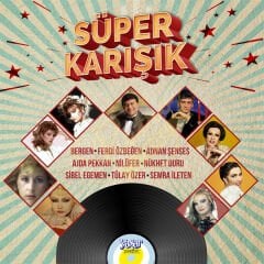 Süper Karışık - Çeşitli Sanatçılar Plak