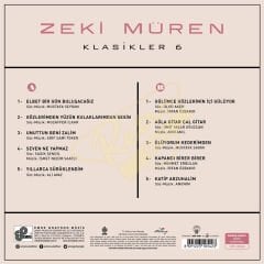 Zeki Müren - Klasikler 6 (Dünden Bugüne 5) Plak