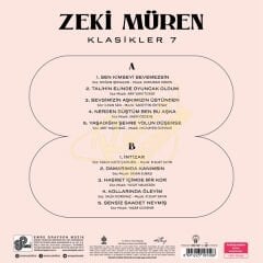 Zeki Müren - Klasikler 7 (Dünden Bugüne 6) Plak