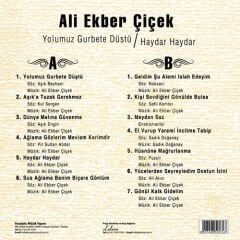 Ali Ekber Çiçek - Yolumuz Gurbete Düştü / Haydar Haydar Plak