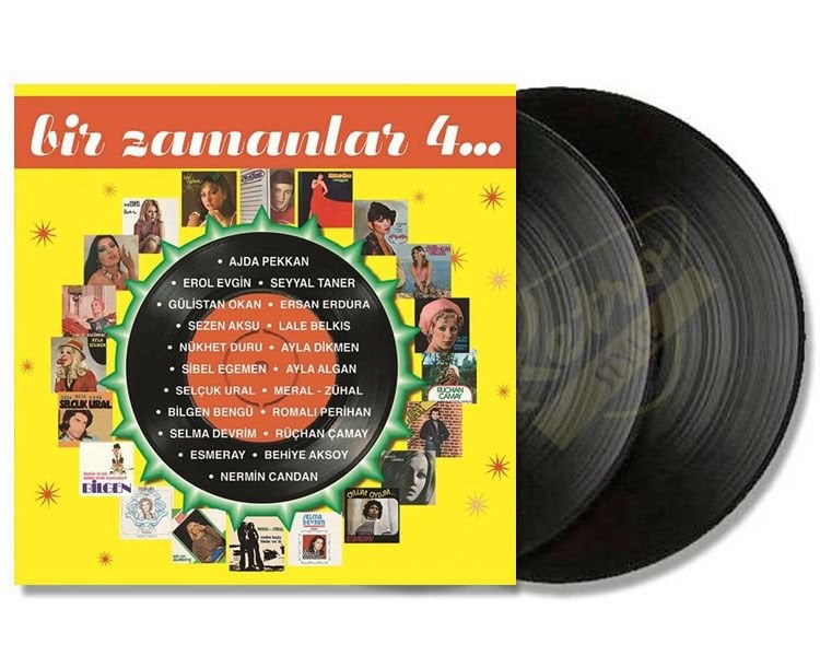 Bir Zamanlar  4 - Çeşitli Sanatçılar (2LP) Plak