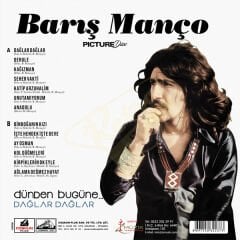 Barış Manço - Dünü ve Bugünü (Dağlar Dağlar) Picture  Disc Plak